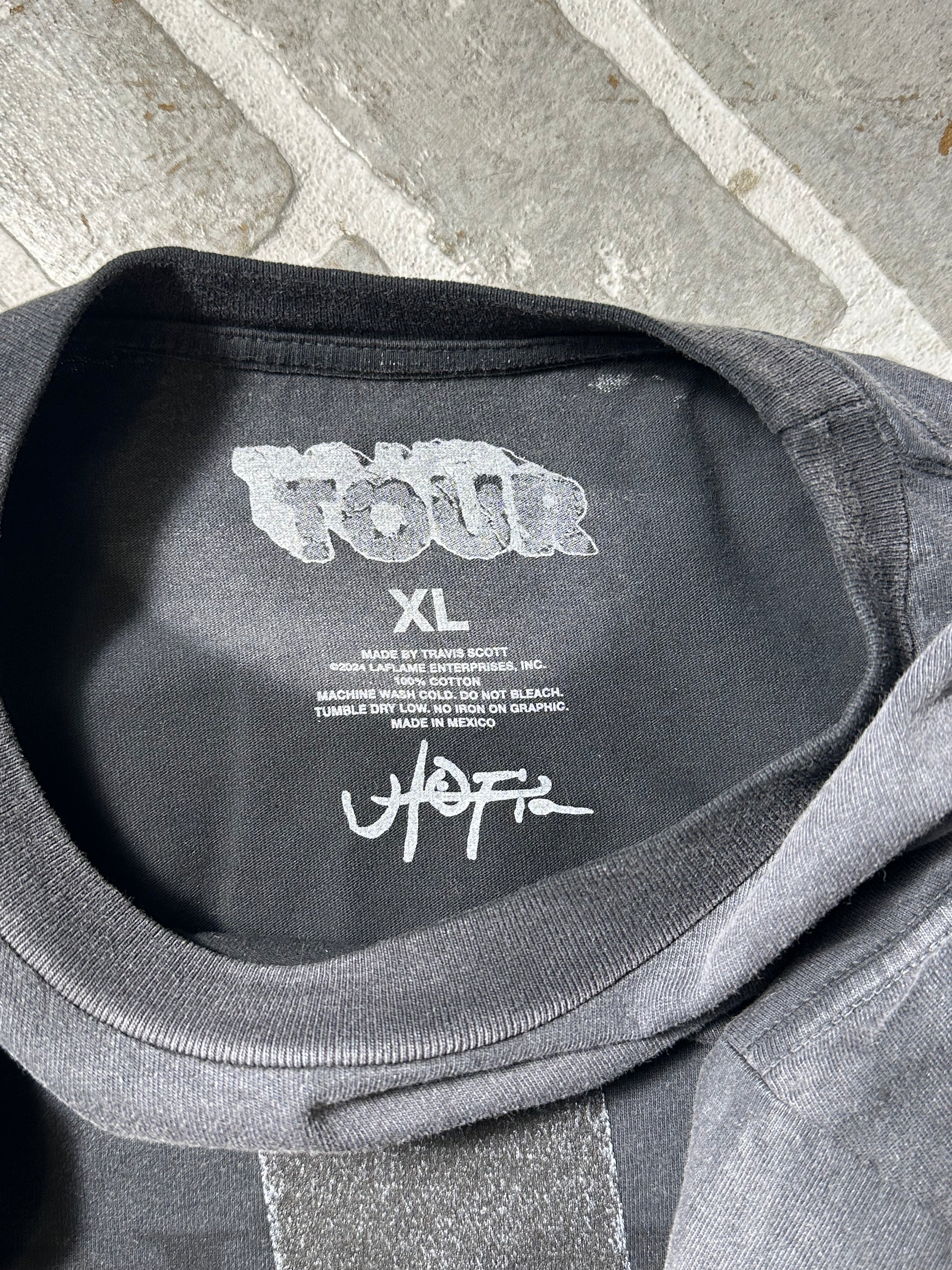 Utopia Tour T Shirt Black