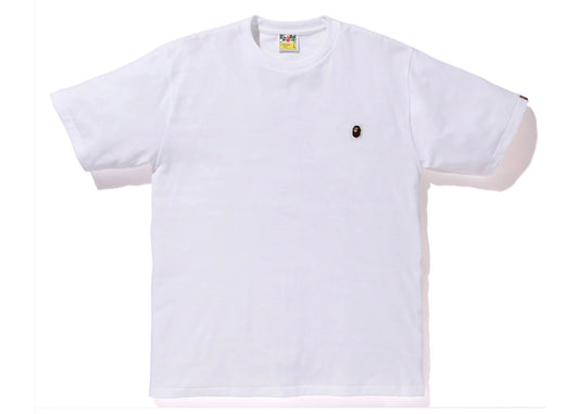 BAPE Ape Head One Point Tee White