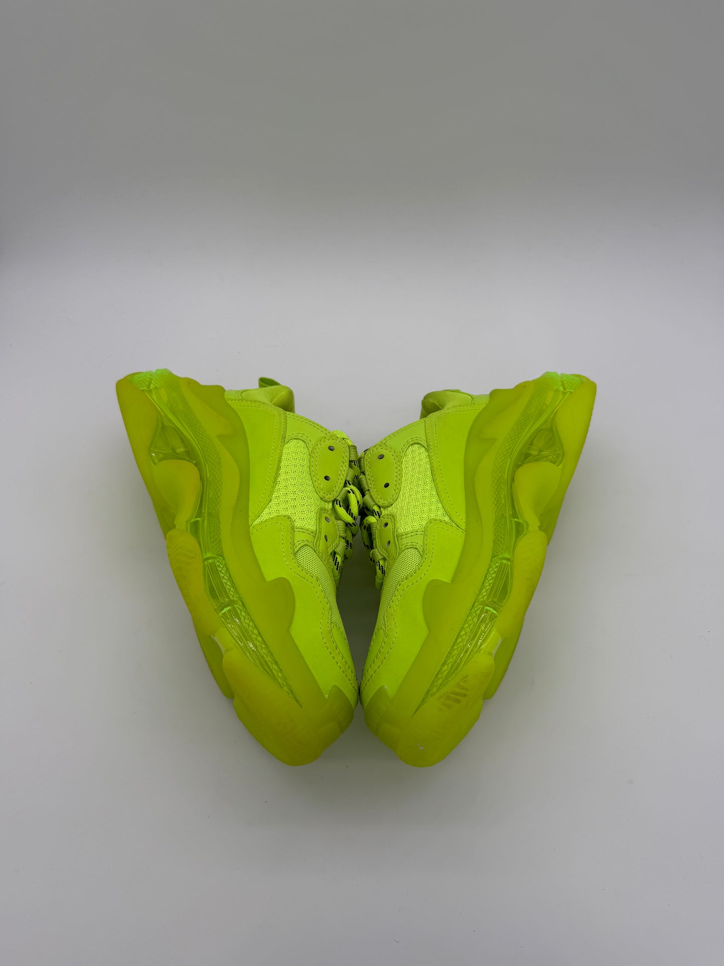 Balenciaga Triple S Clear Sole Fluo Yellow