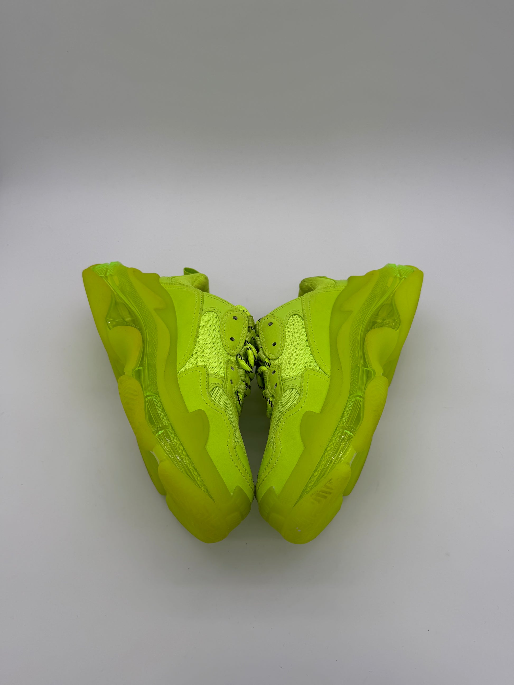 Balenciaga Triple S Clear Sole Fluo Yellow