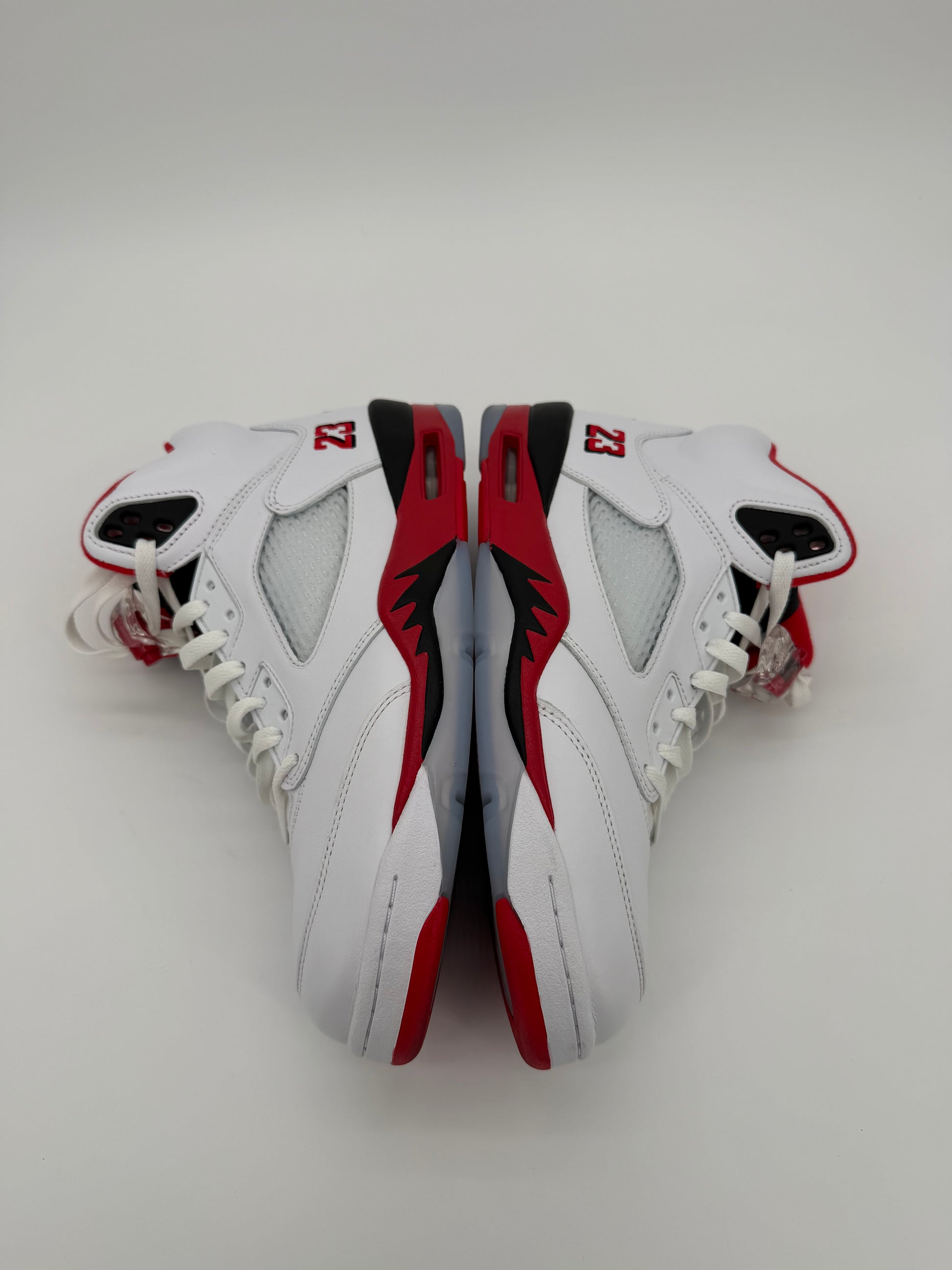 Jordan 5 Retro Fire Red Black Tongue (2025)