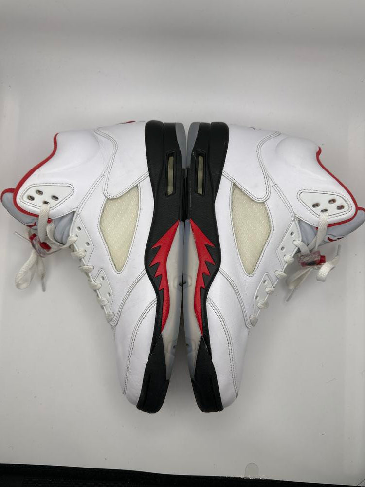 Jordan 5 Retro Fire Red Silver Tongue (2020)