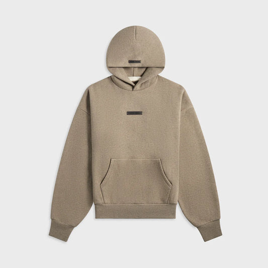 Fear of God Essentials Classic Fleece Hoodie (FW25) Homestead Heather