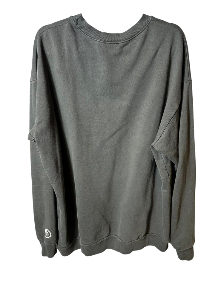 Hidden Long Sleeve Sweater Gray