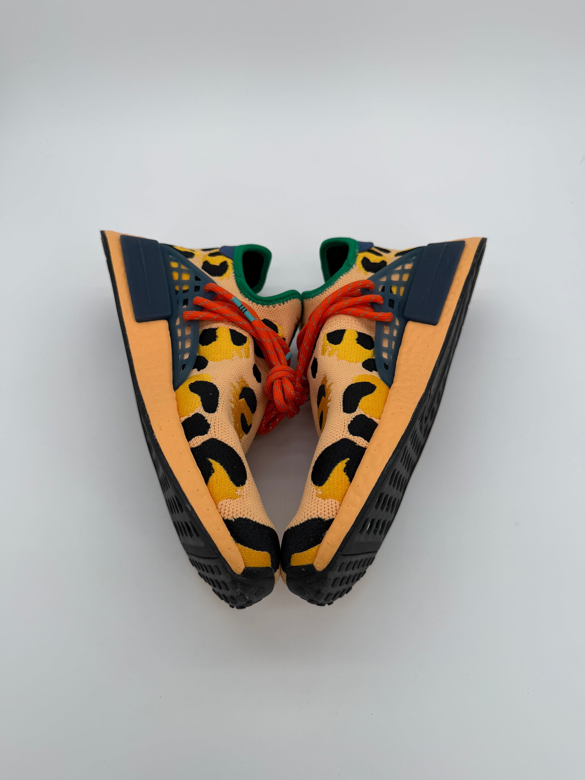 adidas NMD Hu Pharrell Animal Print Leopard Pulse Amber