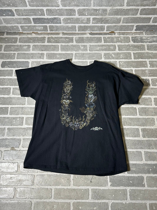 Utopia Tour T Shirt U Flames Black