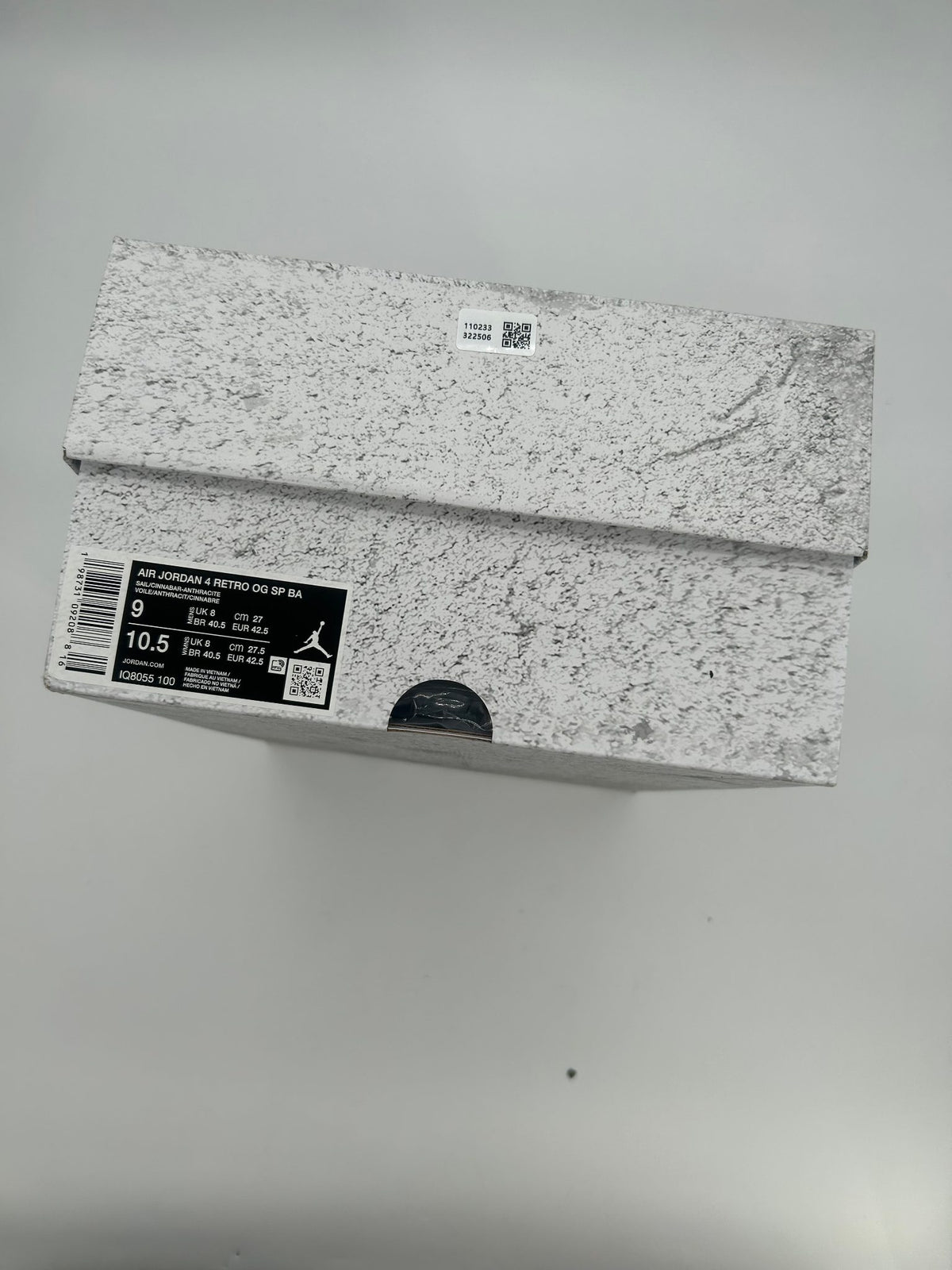 Jordan 4 Retro OG Nigel Sylvester Brick After Brick