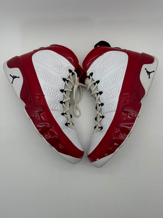 Jordan 9 Retro White Gym Red