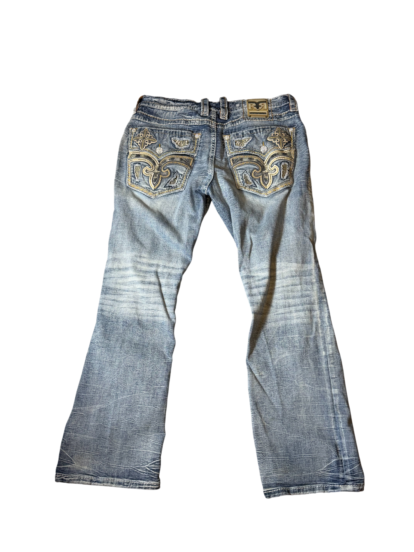 Rock Revival Jeans Light Blue/Dark Blue