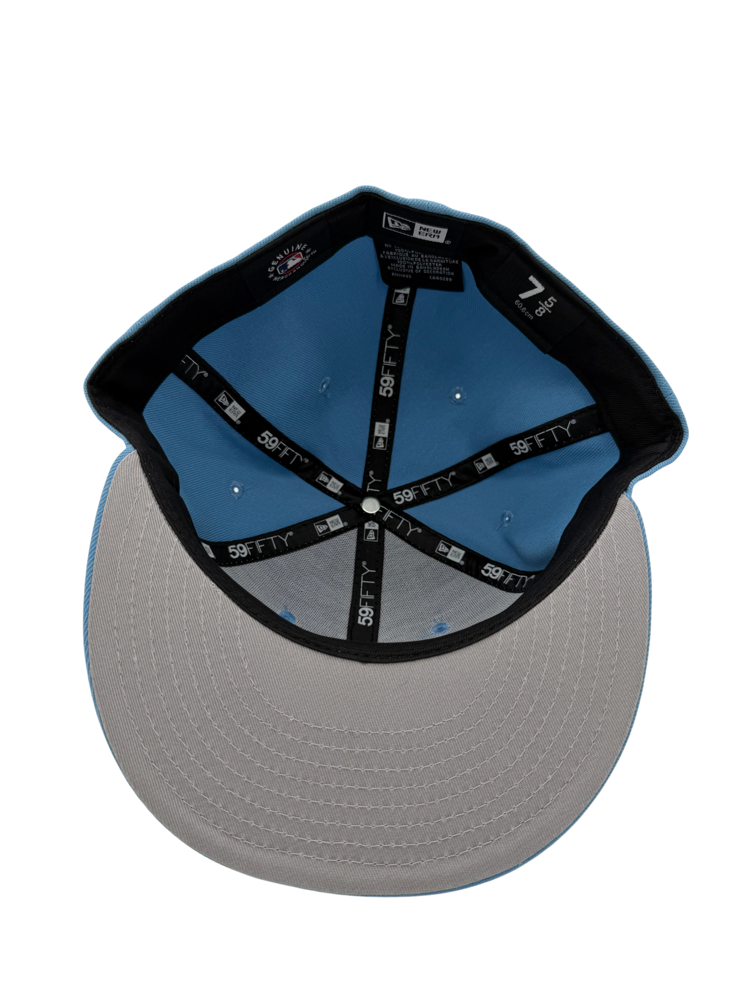 New Era TC Baby Blue Fitted