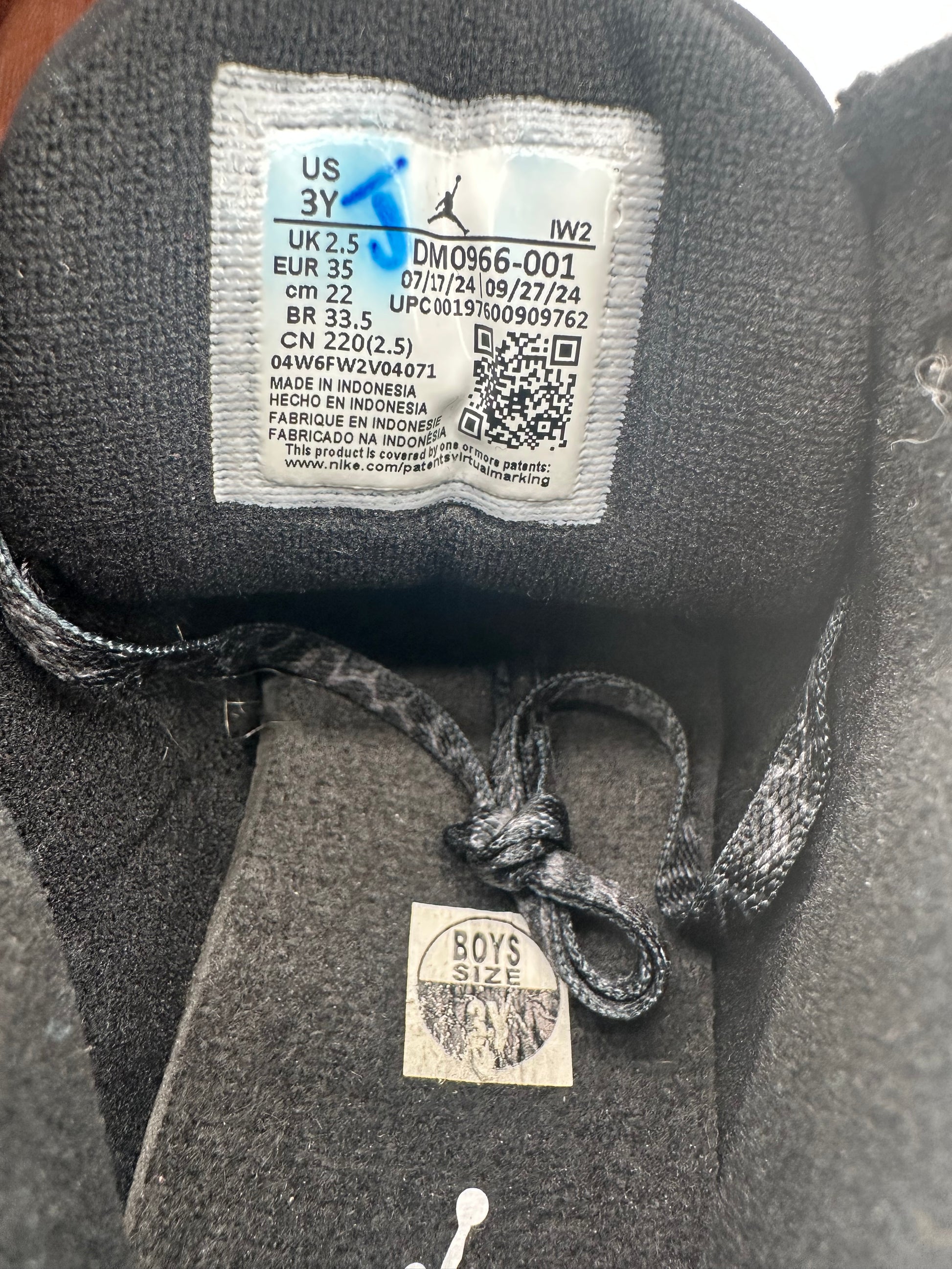 Jordan 3 Retro Black Cat (2025) (PS)