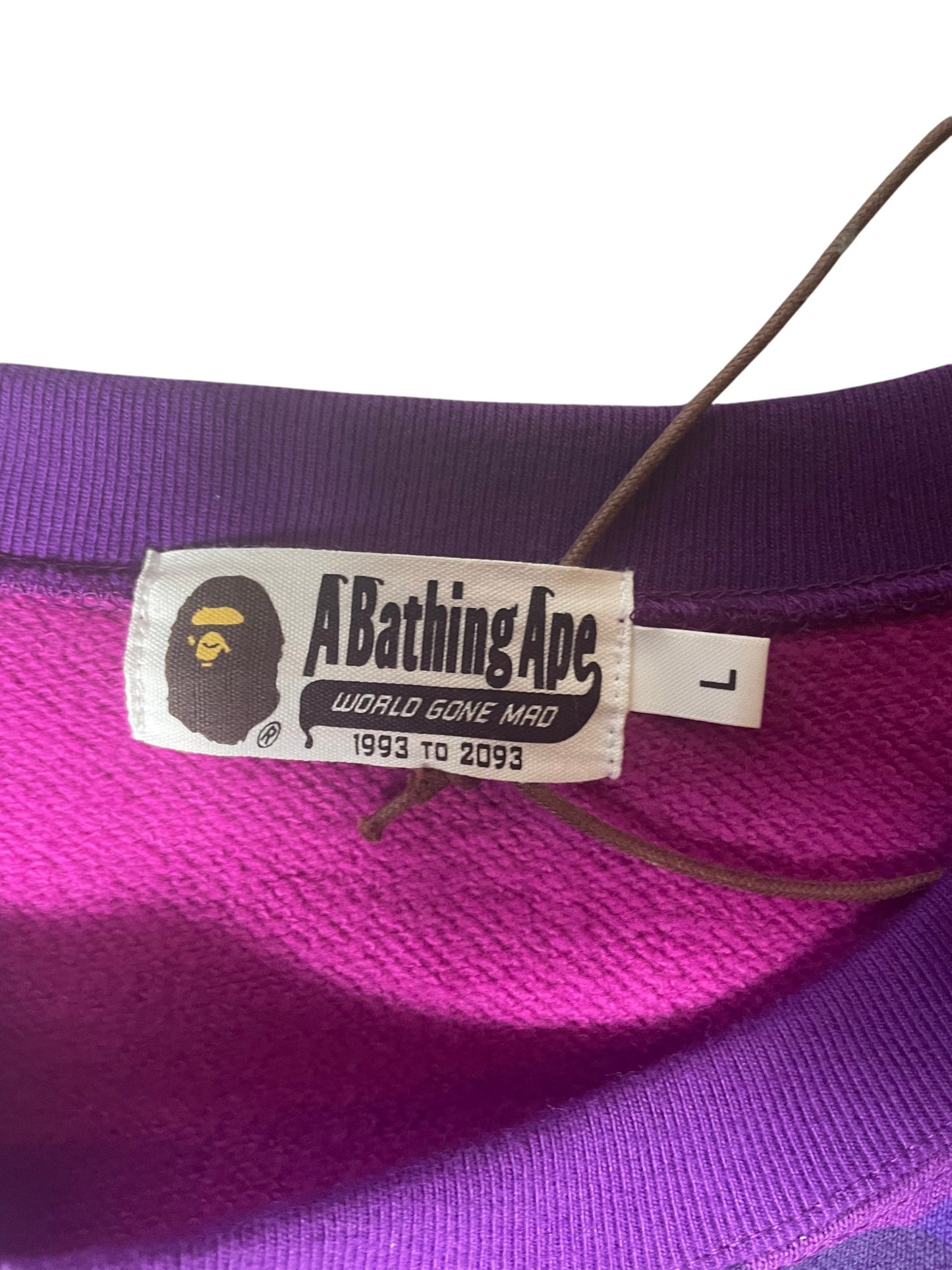 BAPE Color Camo BAPE Crewneck (Online Exclusive) Crewneck (FW21) Purple
