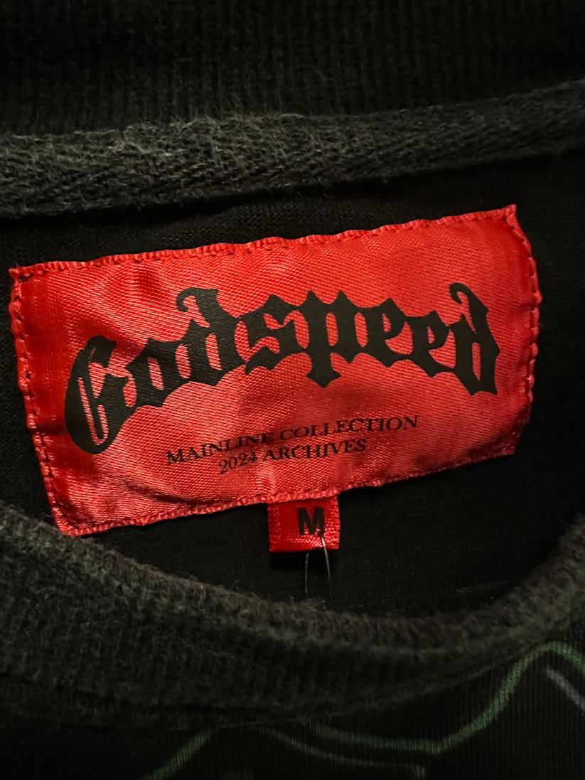 Godspeed Top 5 Slizzy Long Sleeve Black