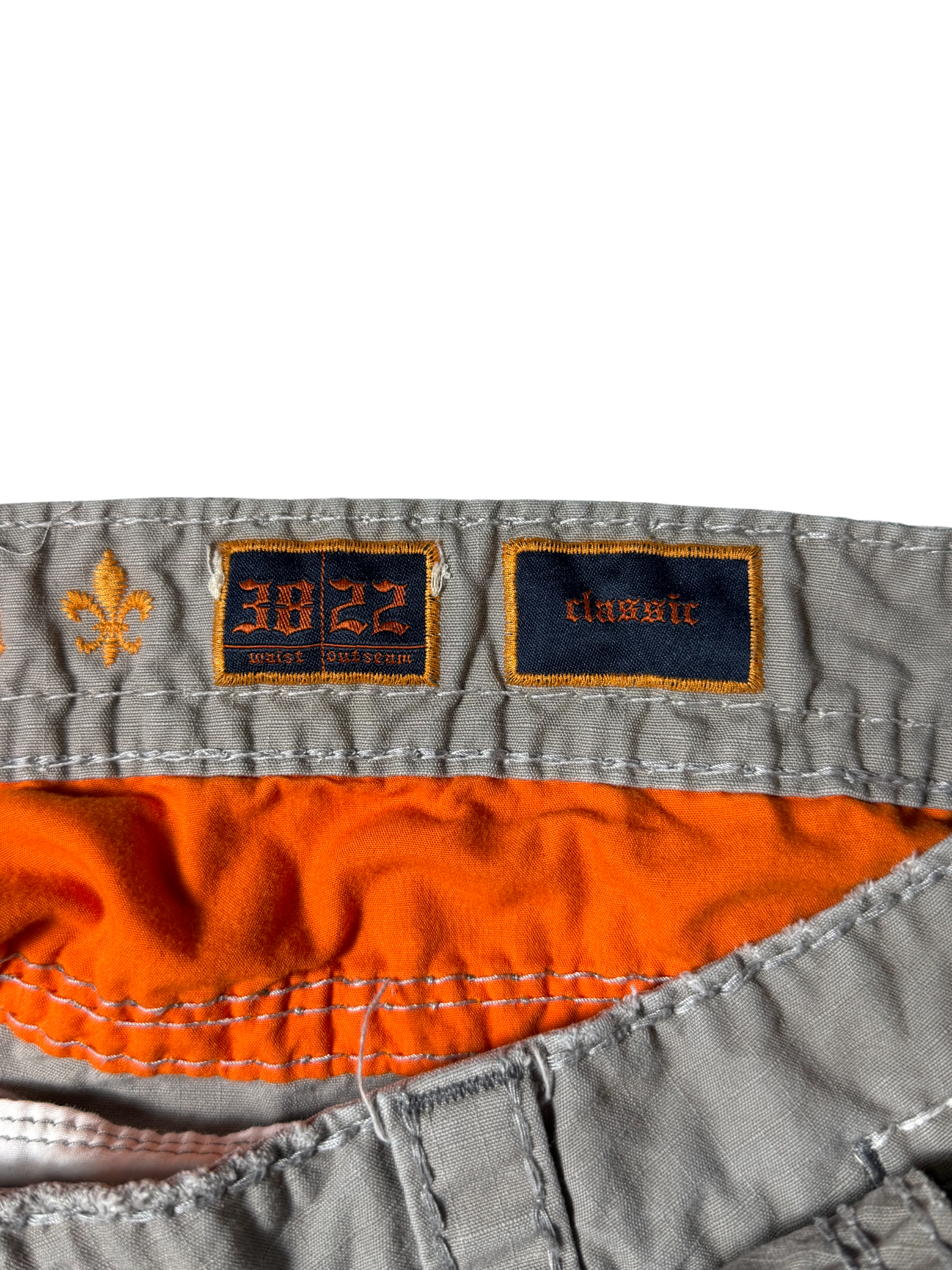 Rock Revival Cargo Shorts Grey