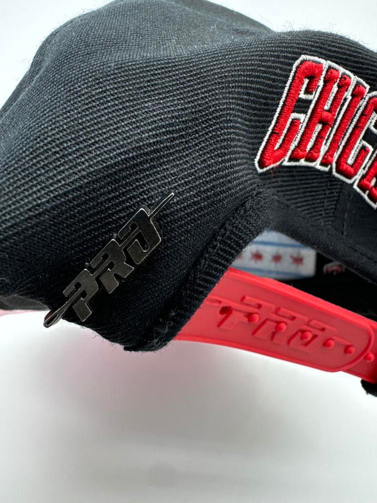 Pro Standard Chicago Bulls Black Snapback