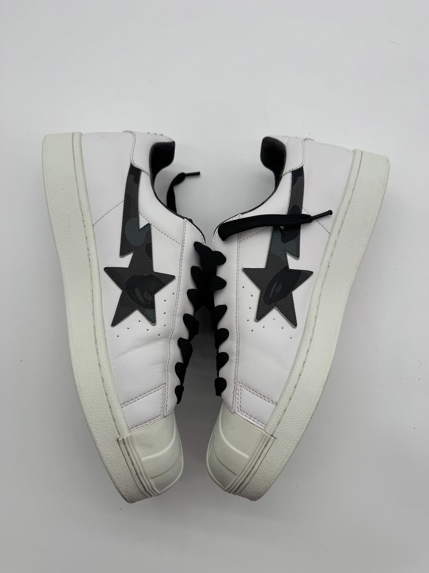 A Bathing Ape Skull Sta White Black