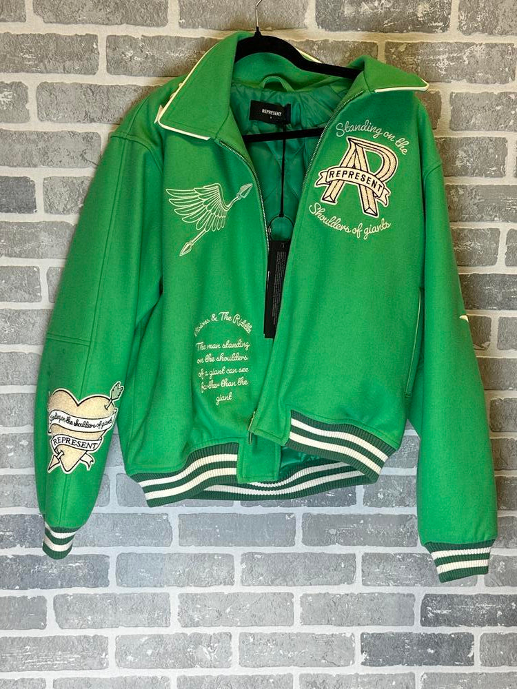 Represent Angel Jacket Green