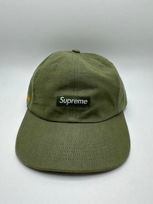 Supreme Cordura 6 Panel Light Olive SnapBack