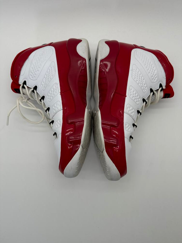 Jordan 9 Retro White Gym Red