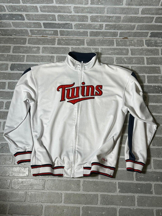 Minnesota Twins Long Sleeve Jacket White