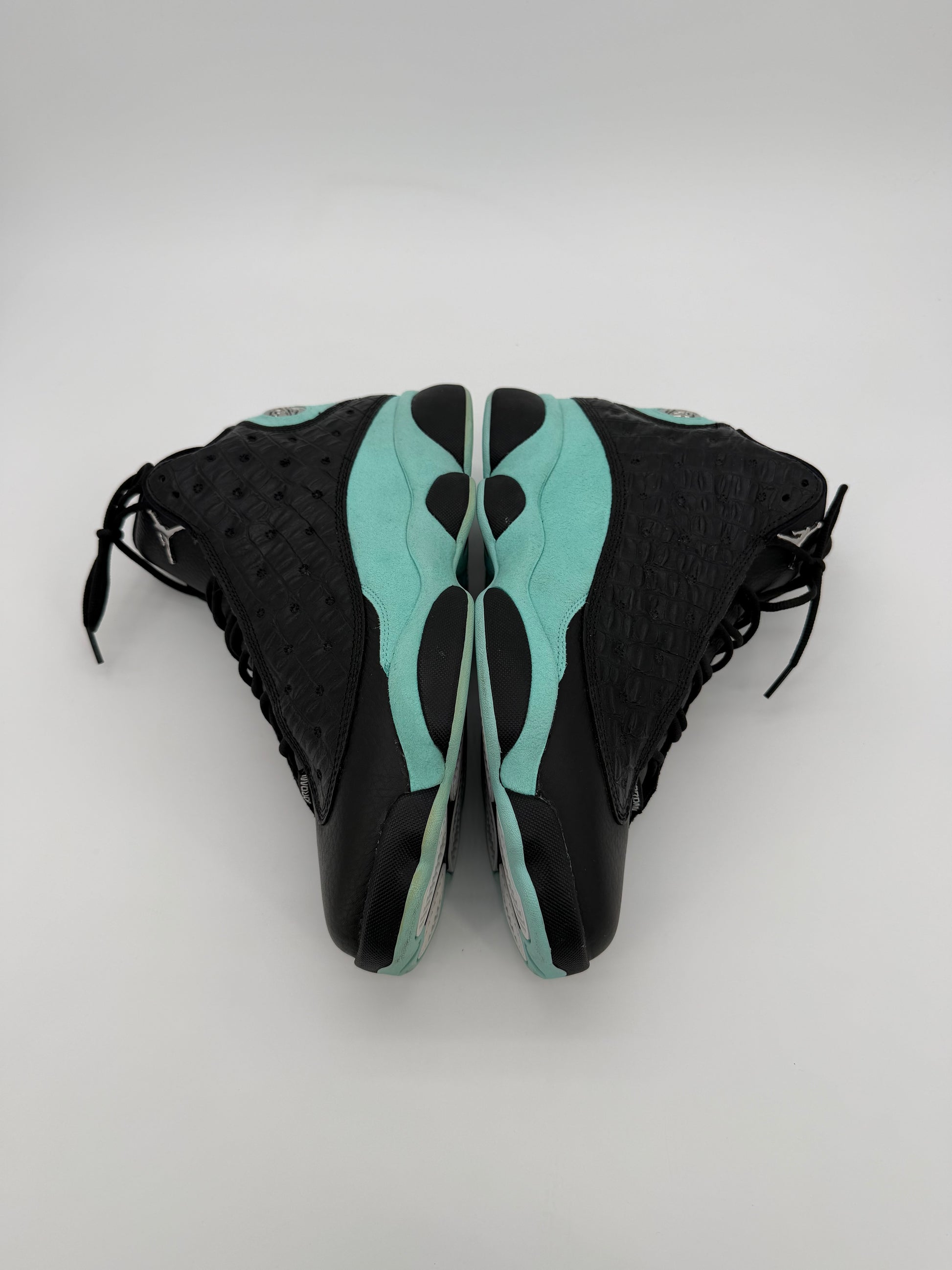 Jordan 13 Retro Black Island Green