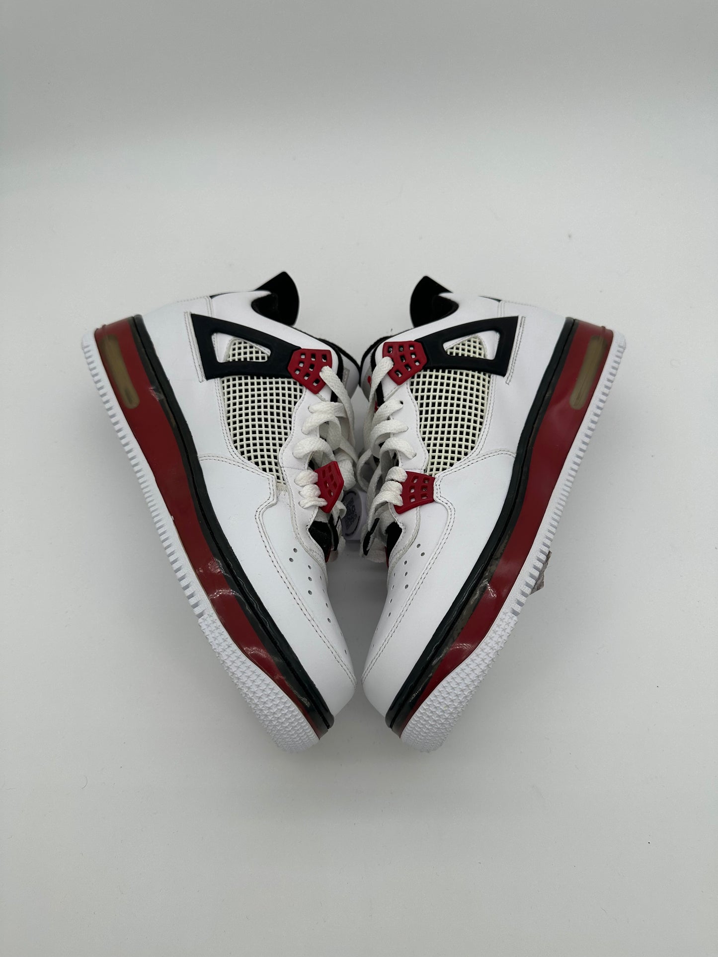 Jordan Fusion 4 Varsity White Red