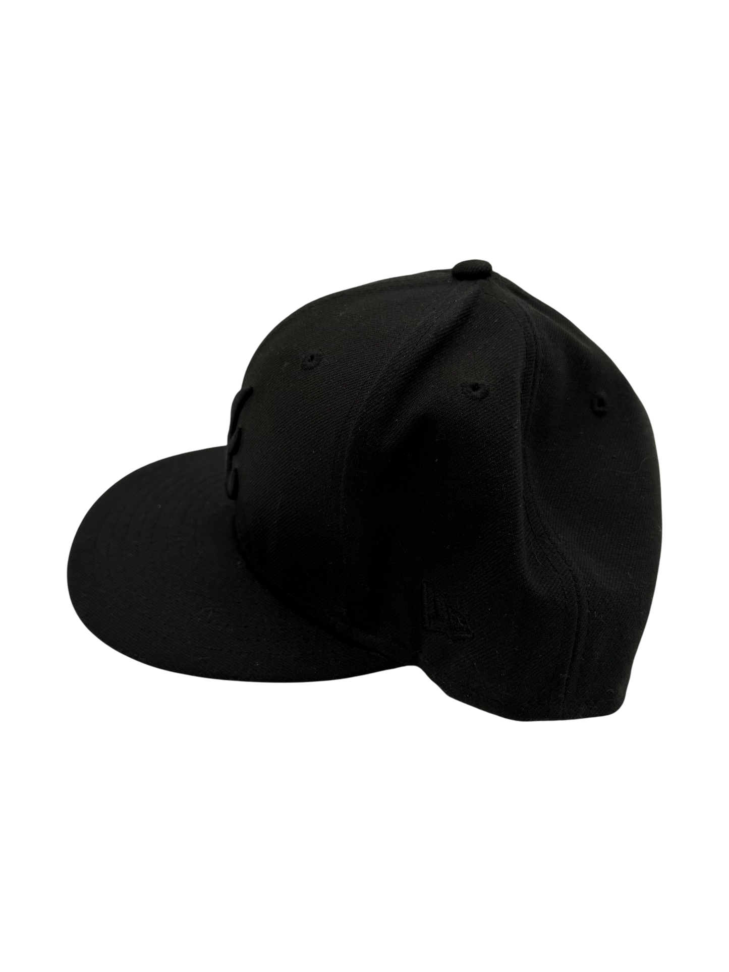 New Era ATL Braves All Black Fitted