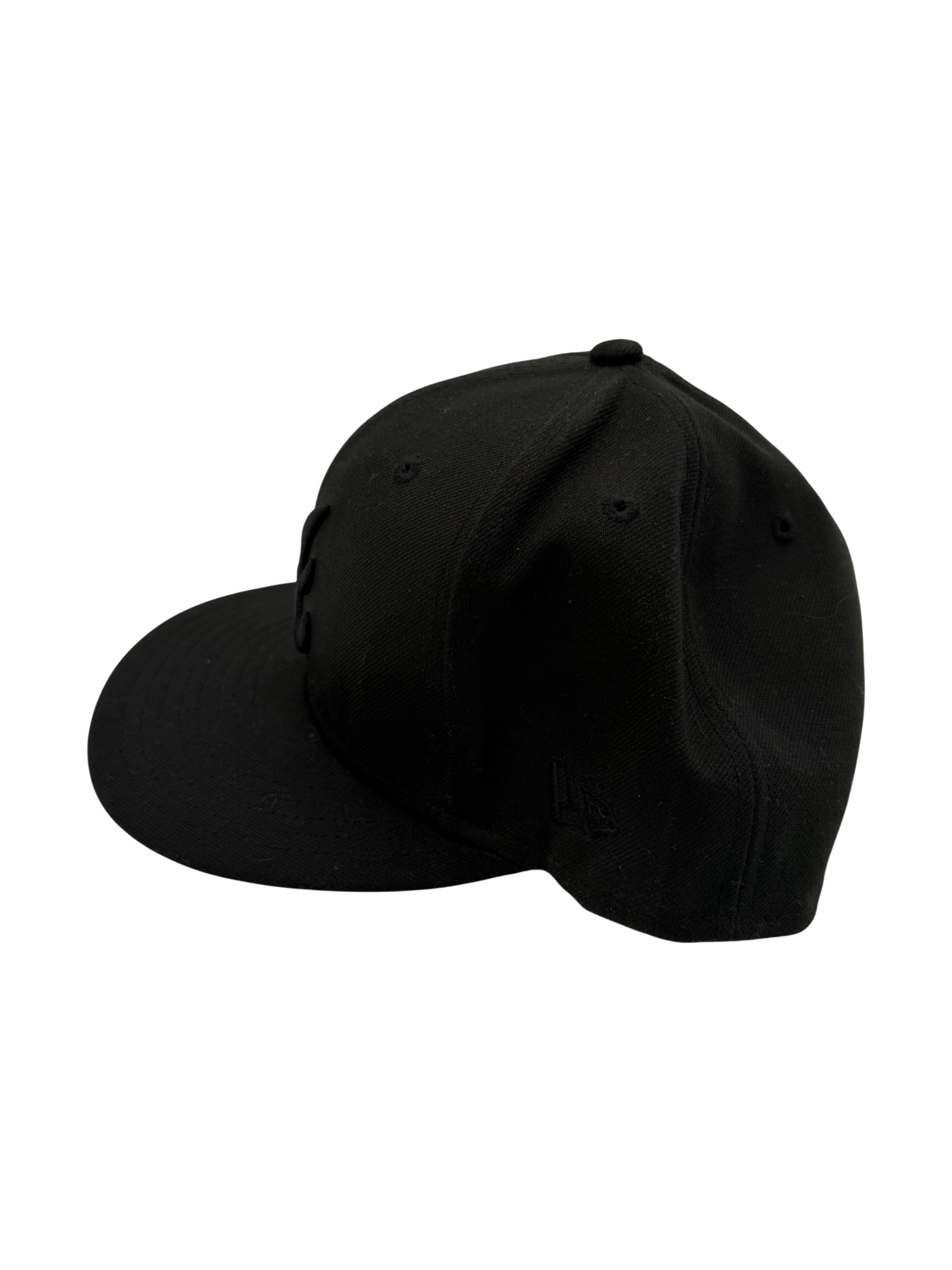 New Era ATL Braves All Black Fitted