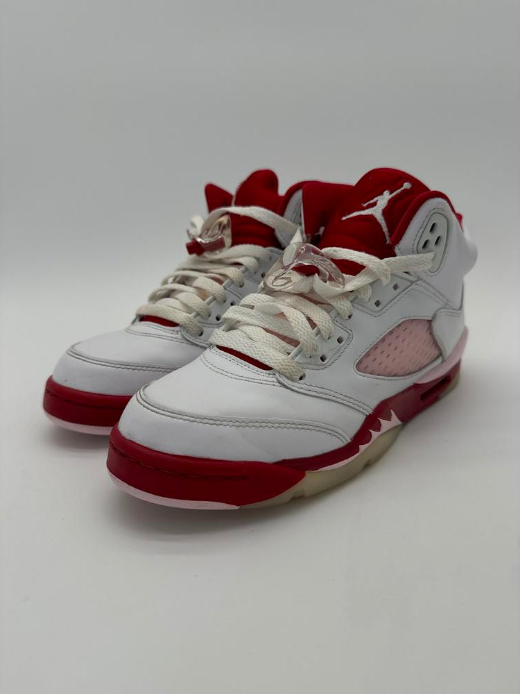 Jordan 5 Retro White Pink Red (GS)