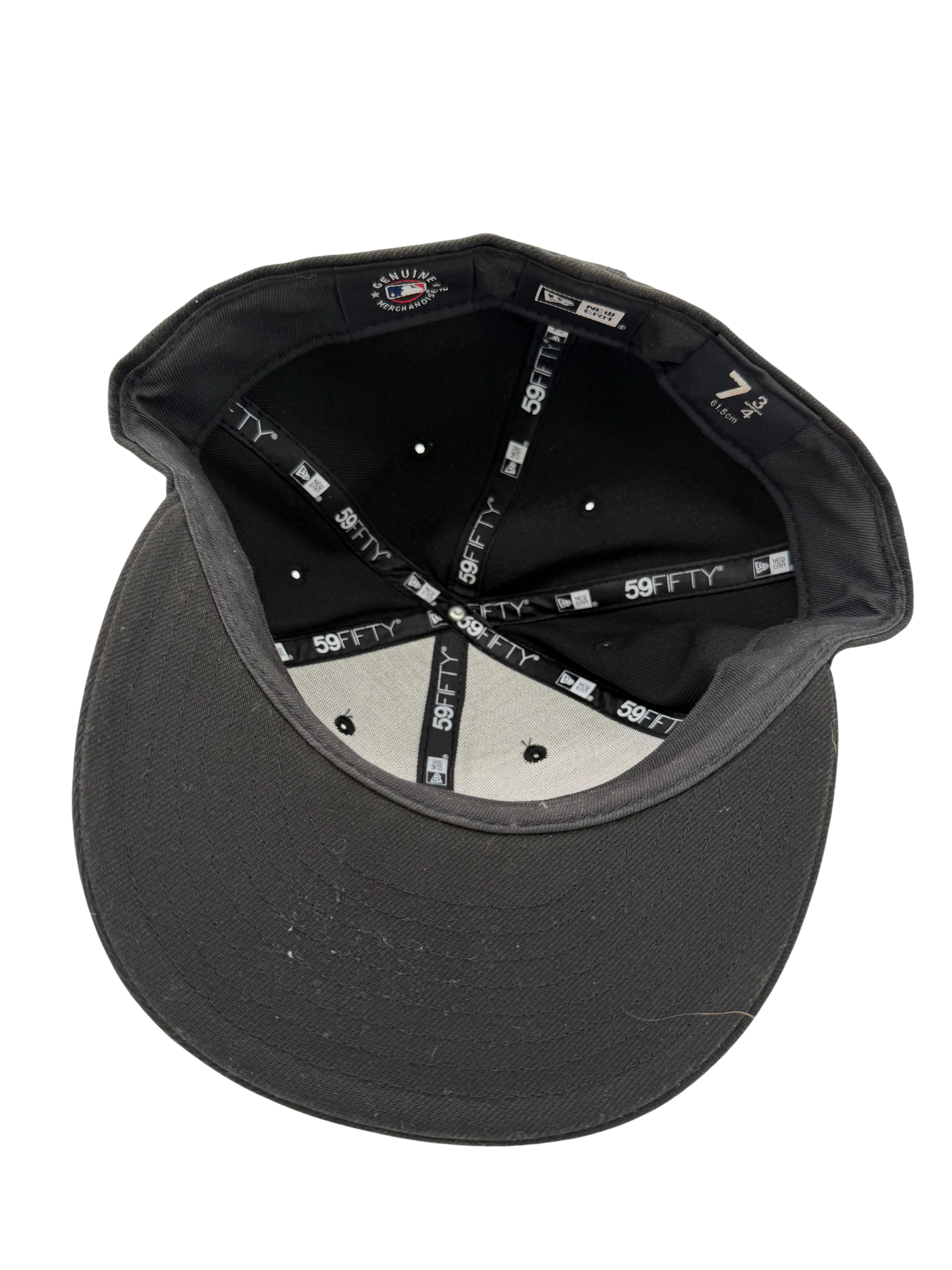 New Era ATL Braves All Black Fitted