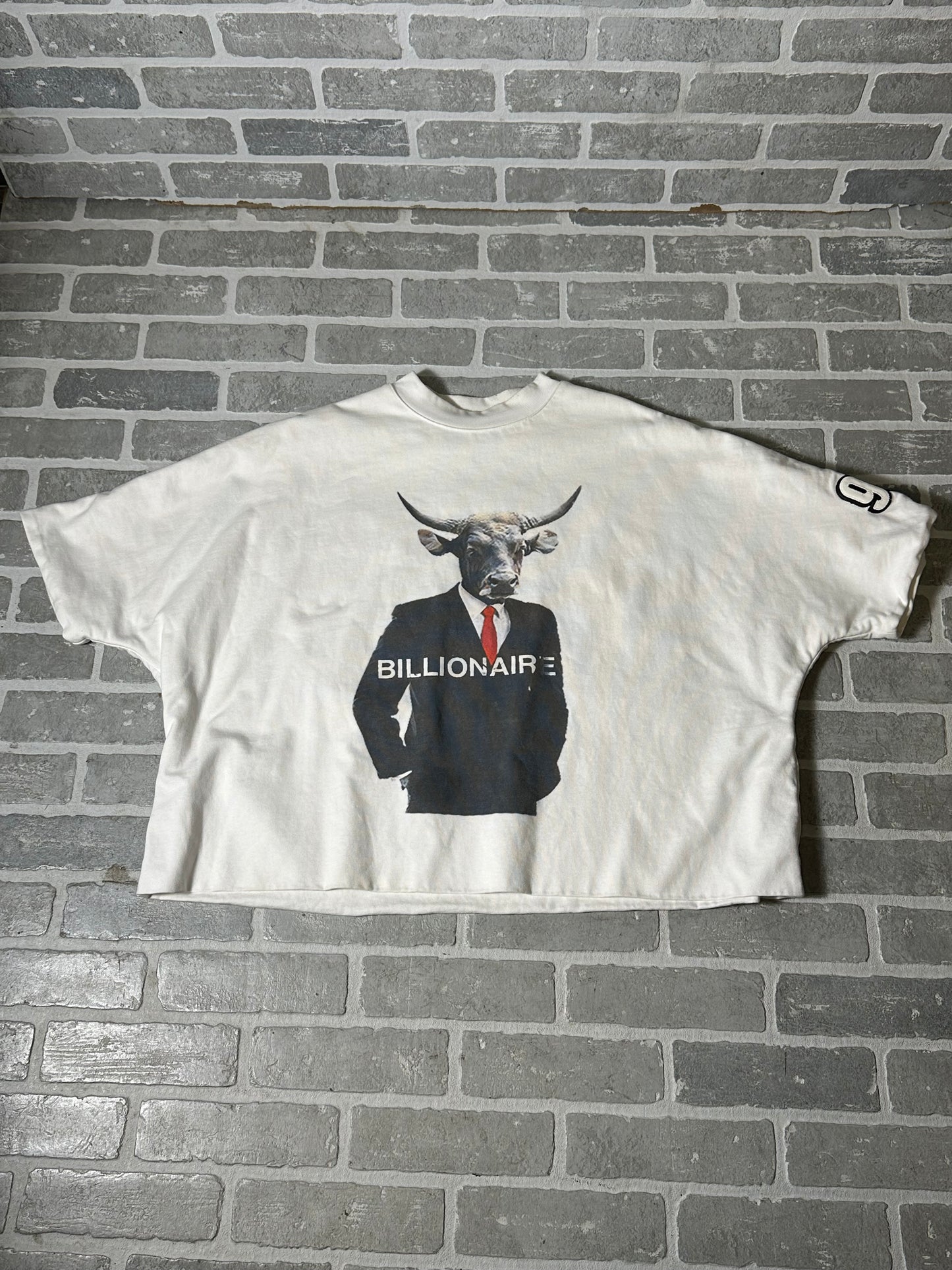 Billionaire Studios Bullhead Suit T Shirt 999 White