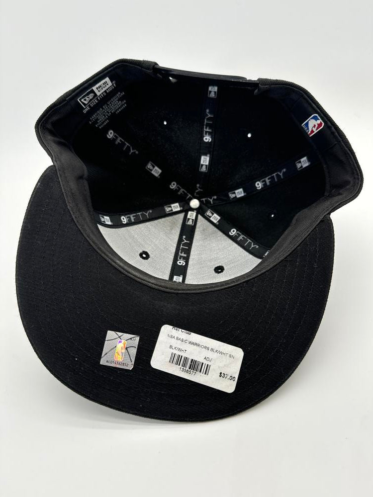 New Era GS Warriors Snapback Black