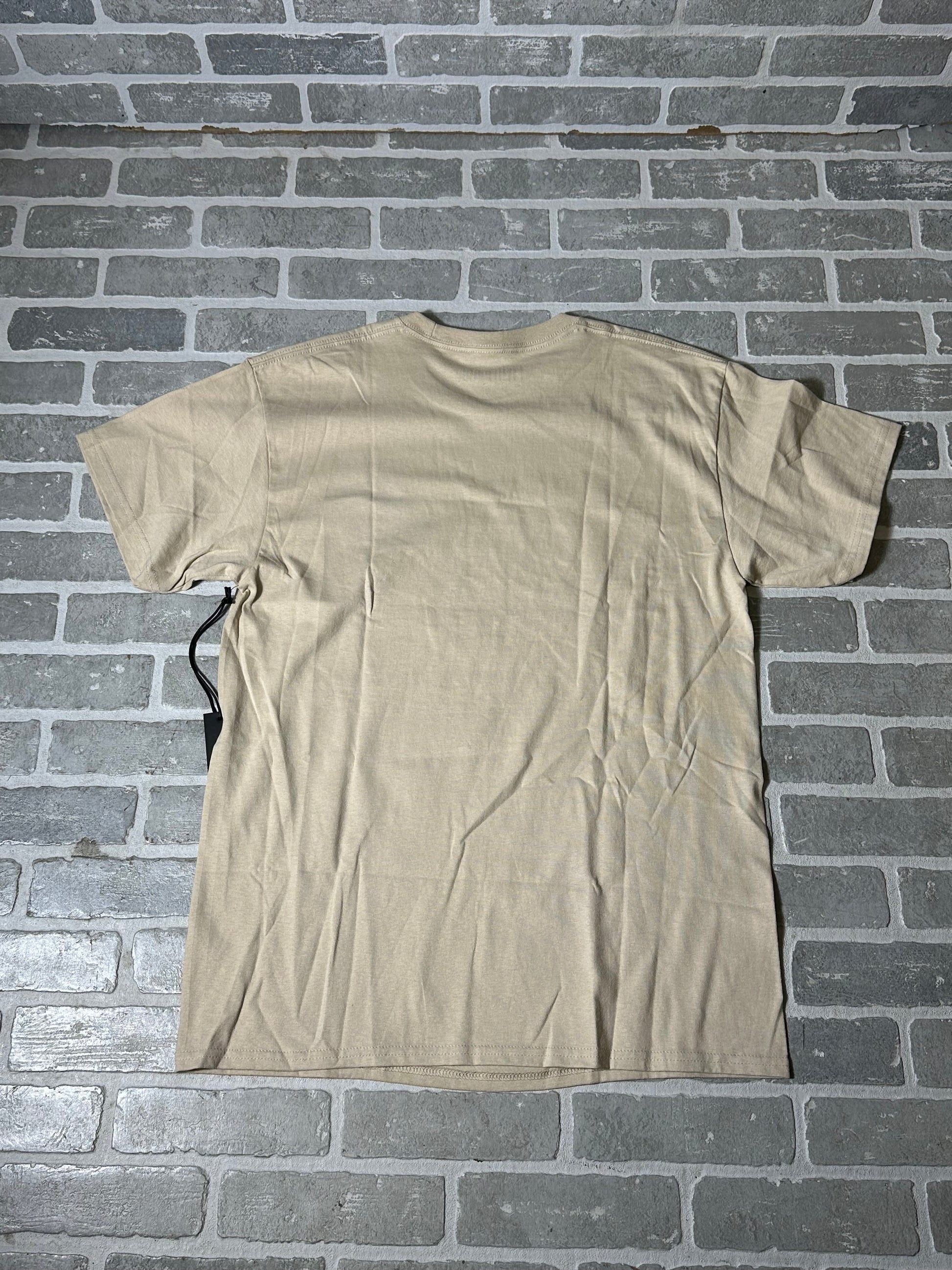 Civilregime Skull Fire T Shirt Brown