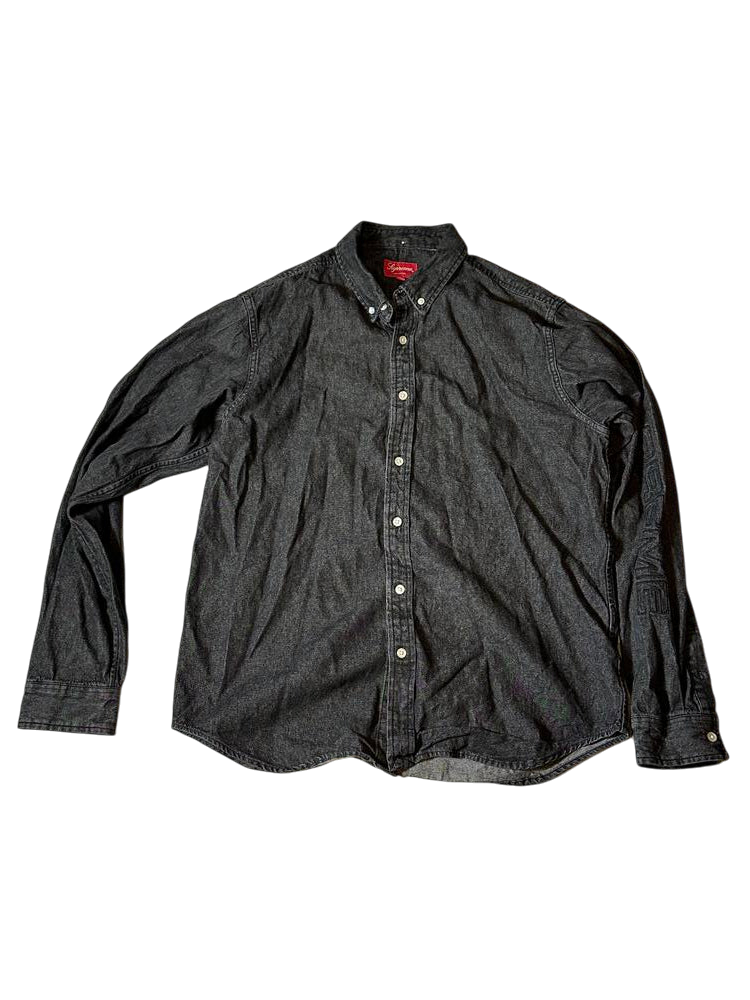 Supreme Denim Shirt Black