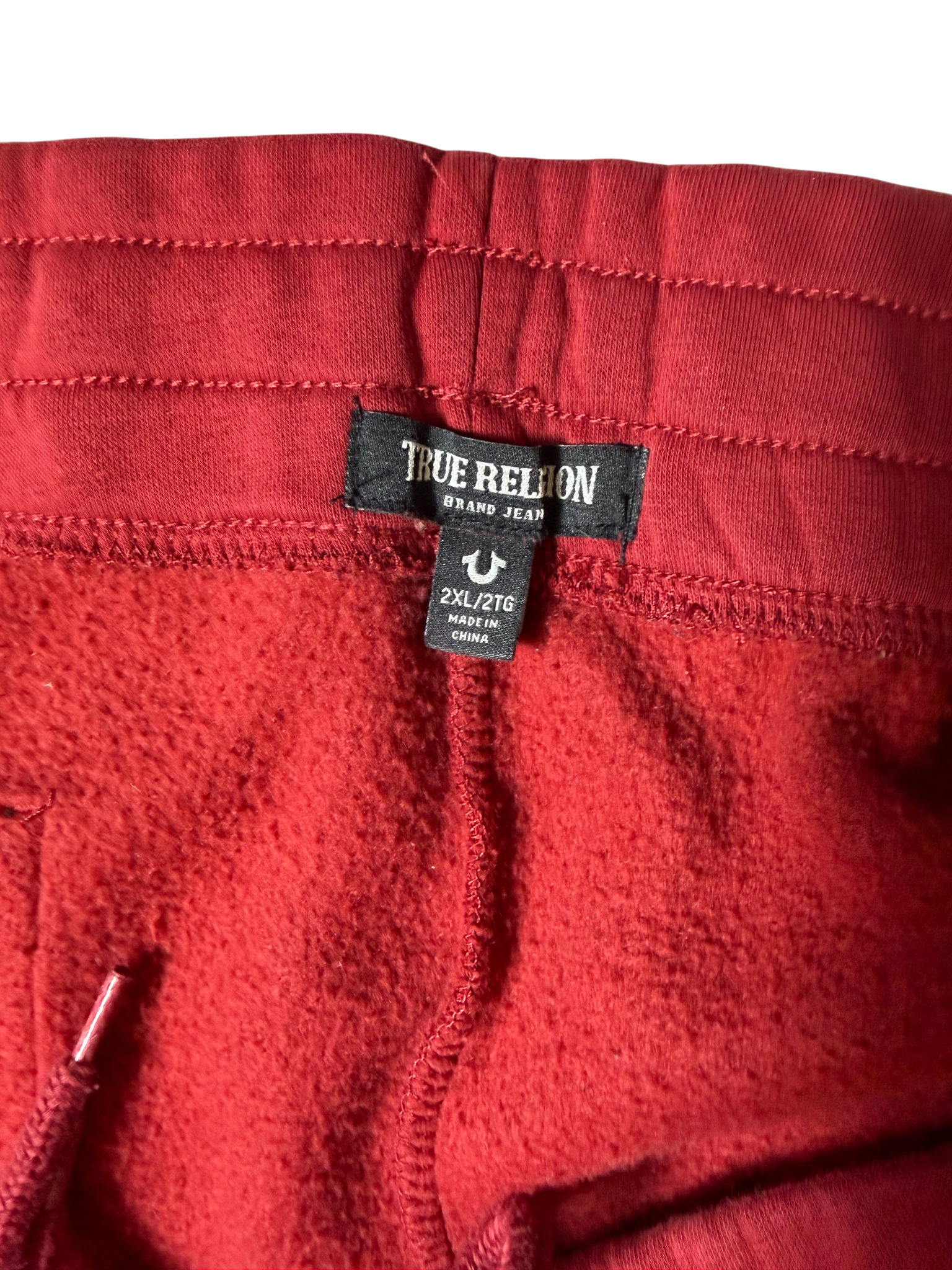 True Religion Sweatpants Red