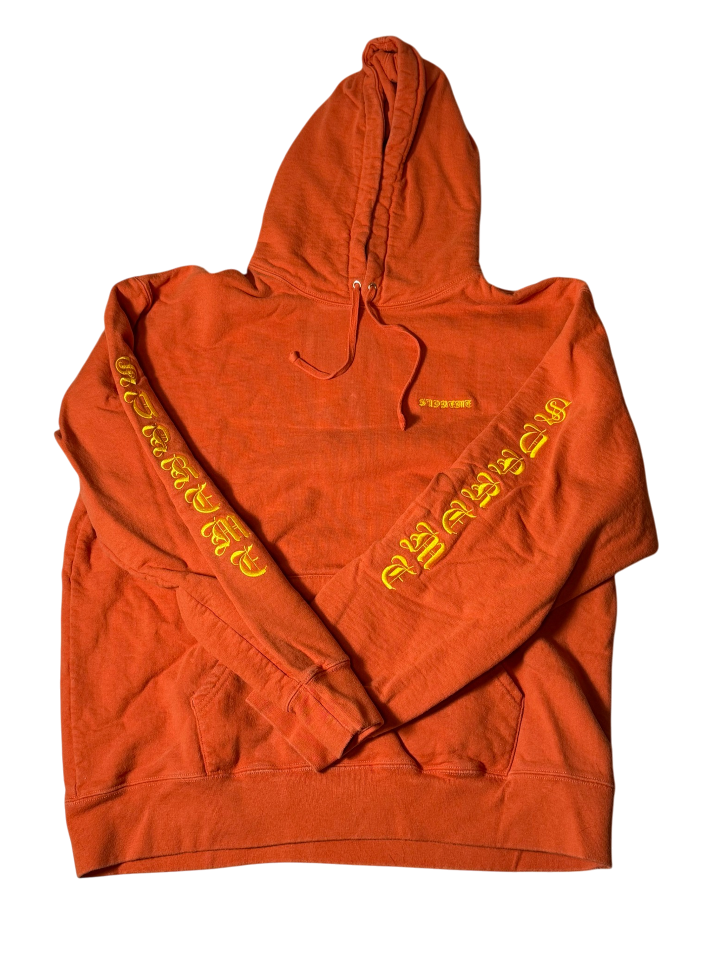 Supreme Peace Hooded Sweatshirt Burnt Orange
