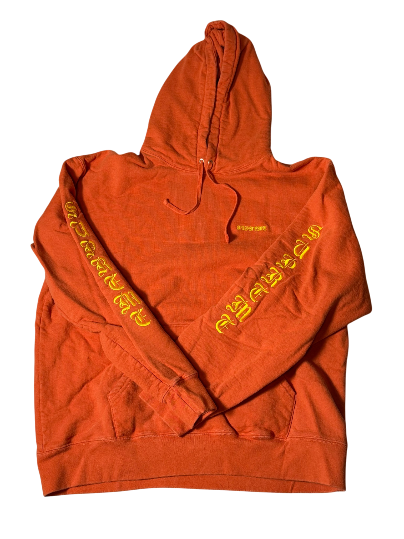 Supreme Peace Hooded Sweatshirt Burnt Orange