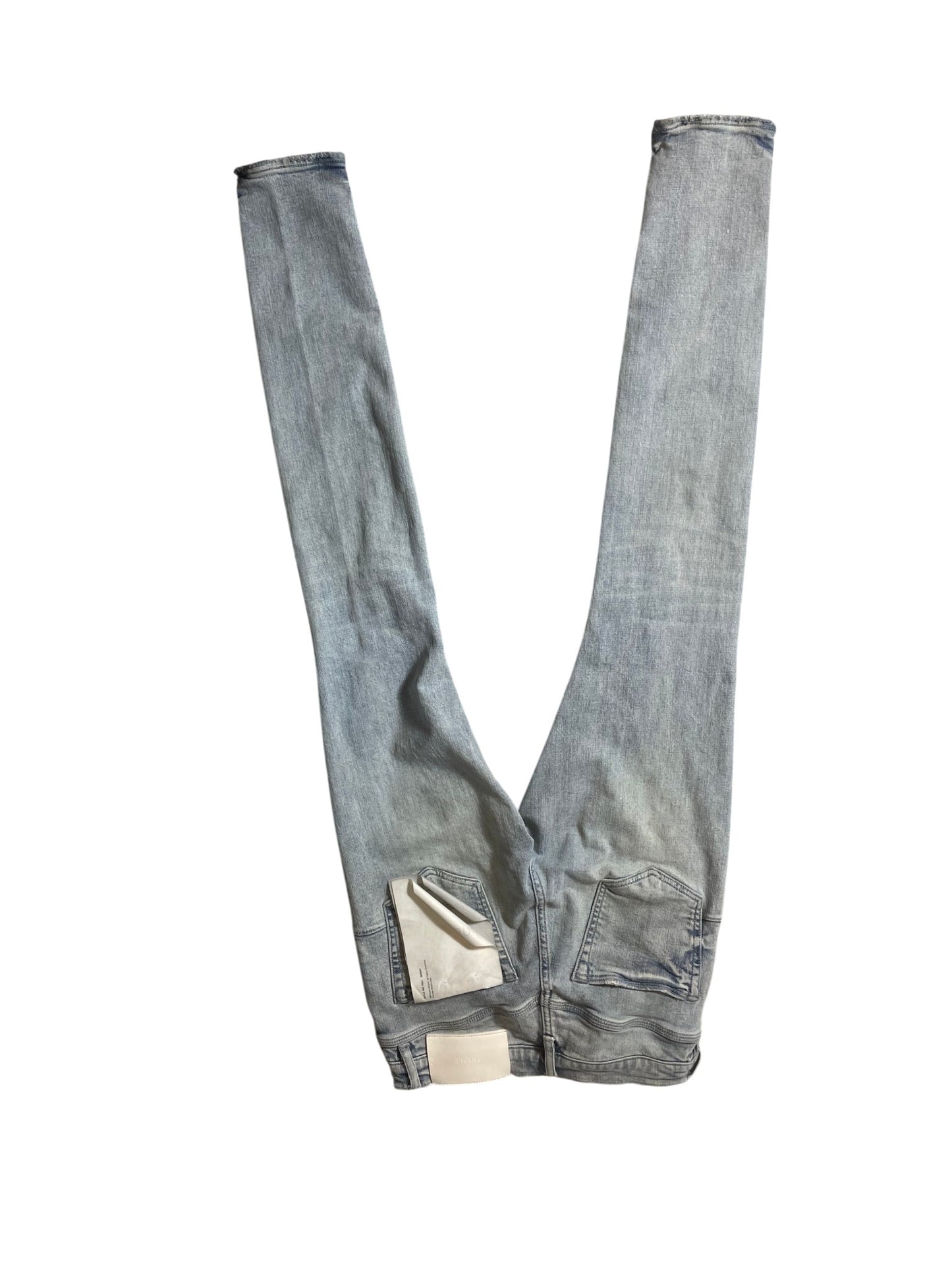 Purple Jeans Grey Ripped Knee Skinny