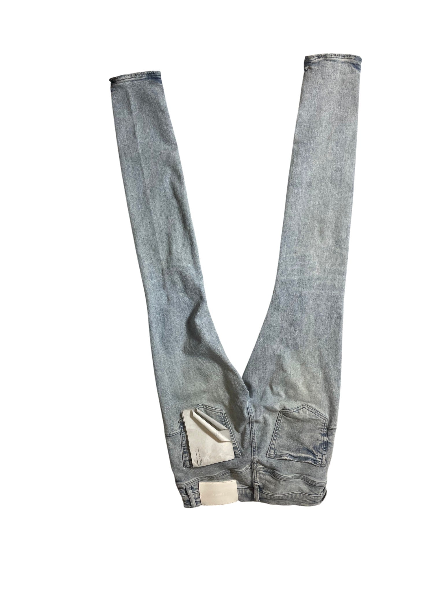 Purple Jeans Grey Ripped Knee Skinny