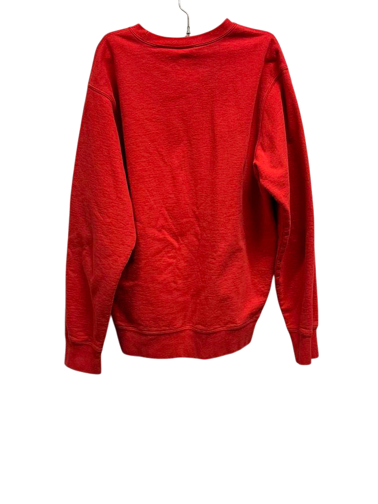 Supreme Underline Crewneck Red