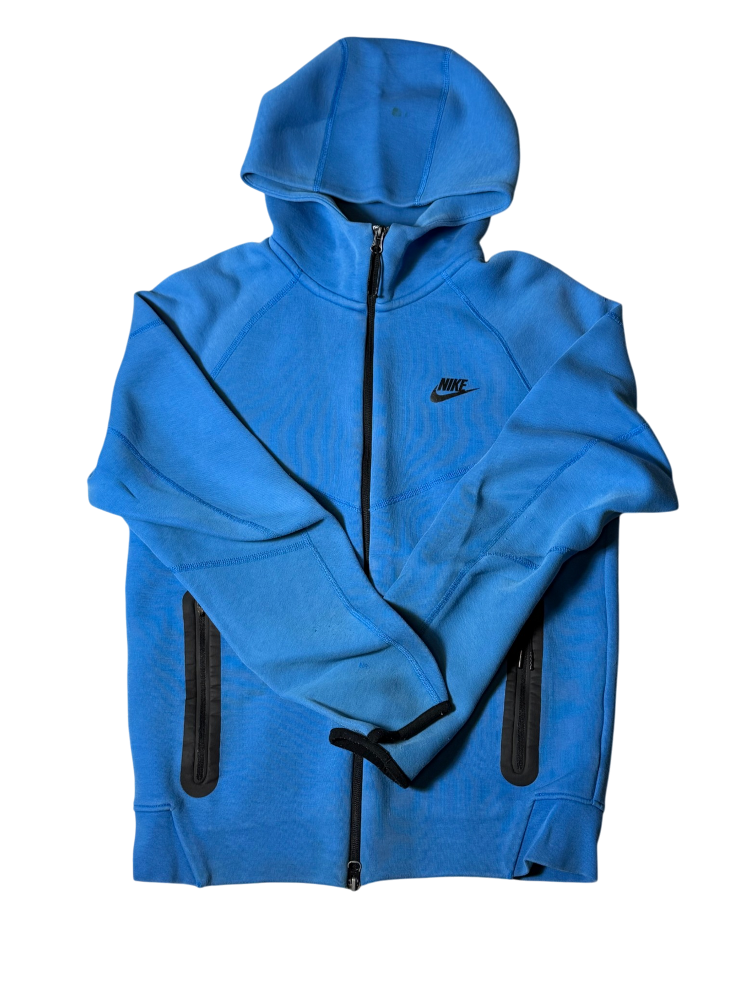 Nike Sportswear Tech Fleece Full-Zip Hoodie Light Photo Blue/Black