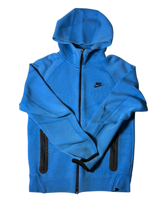 Nike Sportswear Tech Fleece Full-Zip Hoodie Light Photo Blue/Black
