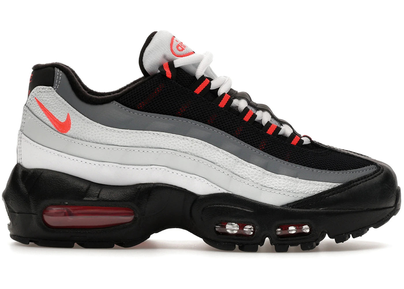 Nike Air Max 95 Recraft White Black Infrared 23 (GS)