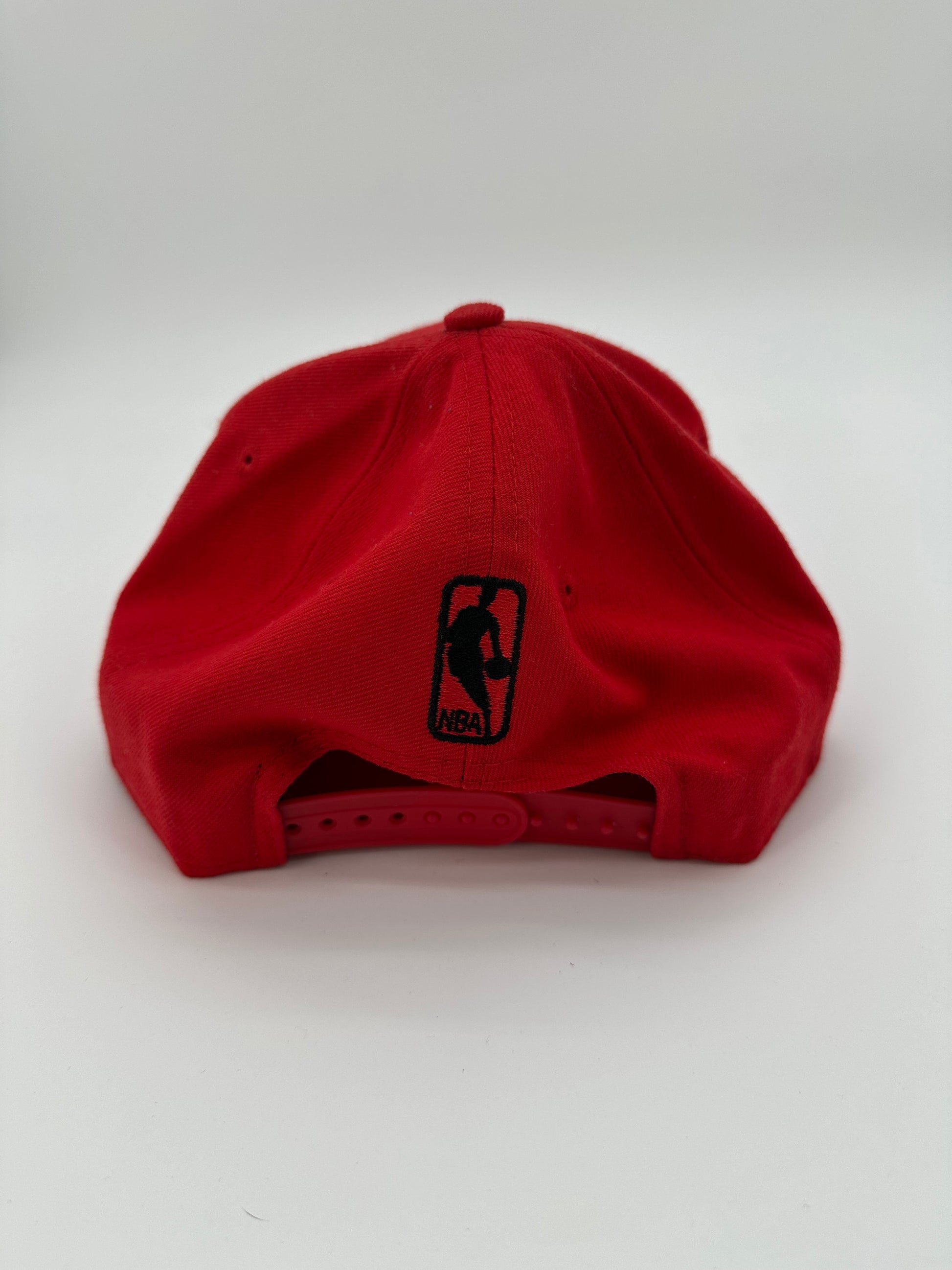New Era Bulls Red On Red Snapback
