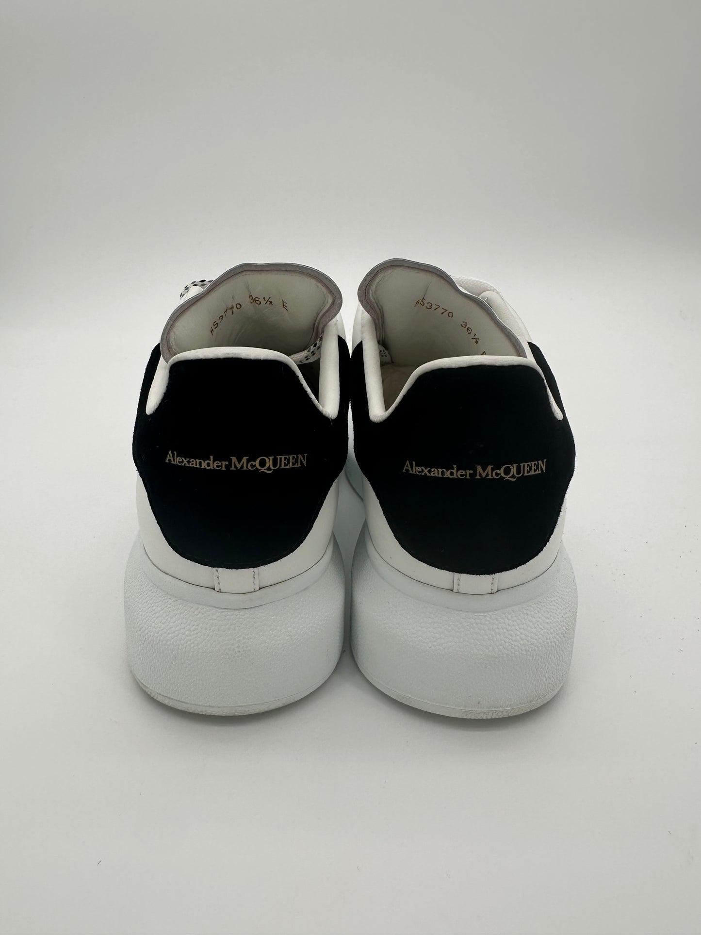 Alexander McQueen Oversized White Black (Women's)