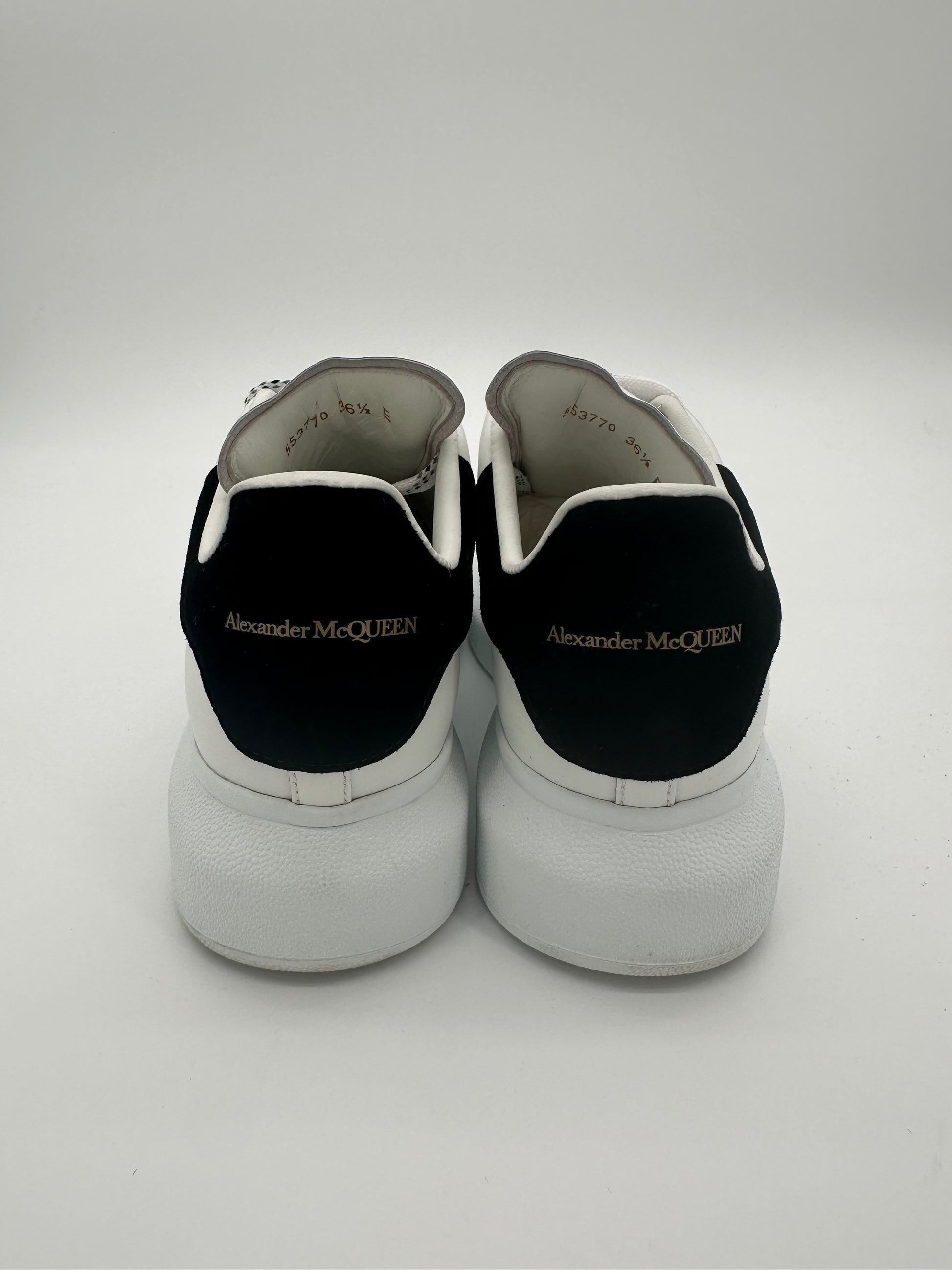 Alexander McQueen Oversized White Black (Women's)