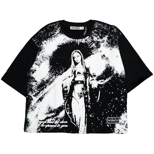 Door Will Be Opened T-shirt Black/White