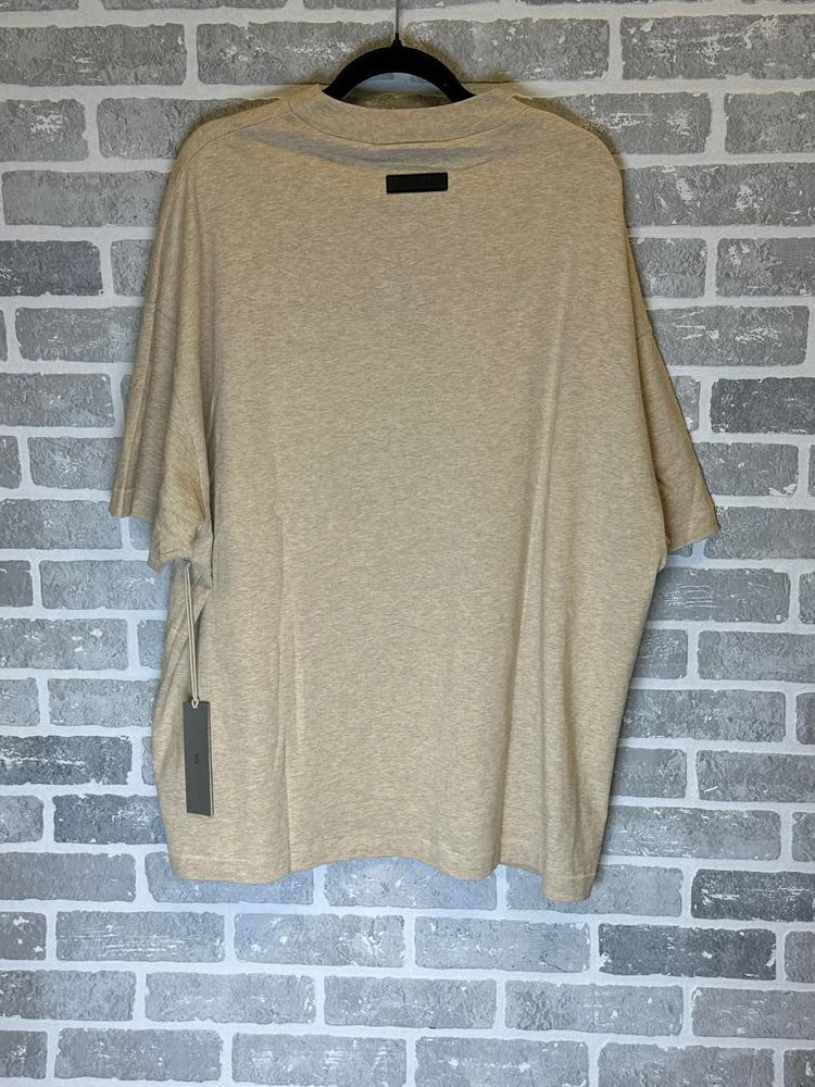 Fear of God Essentials Short Sleeve Boxy T-shirt Tan