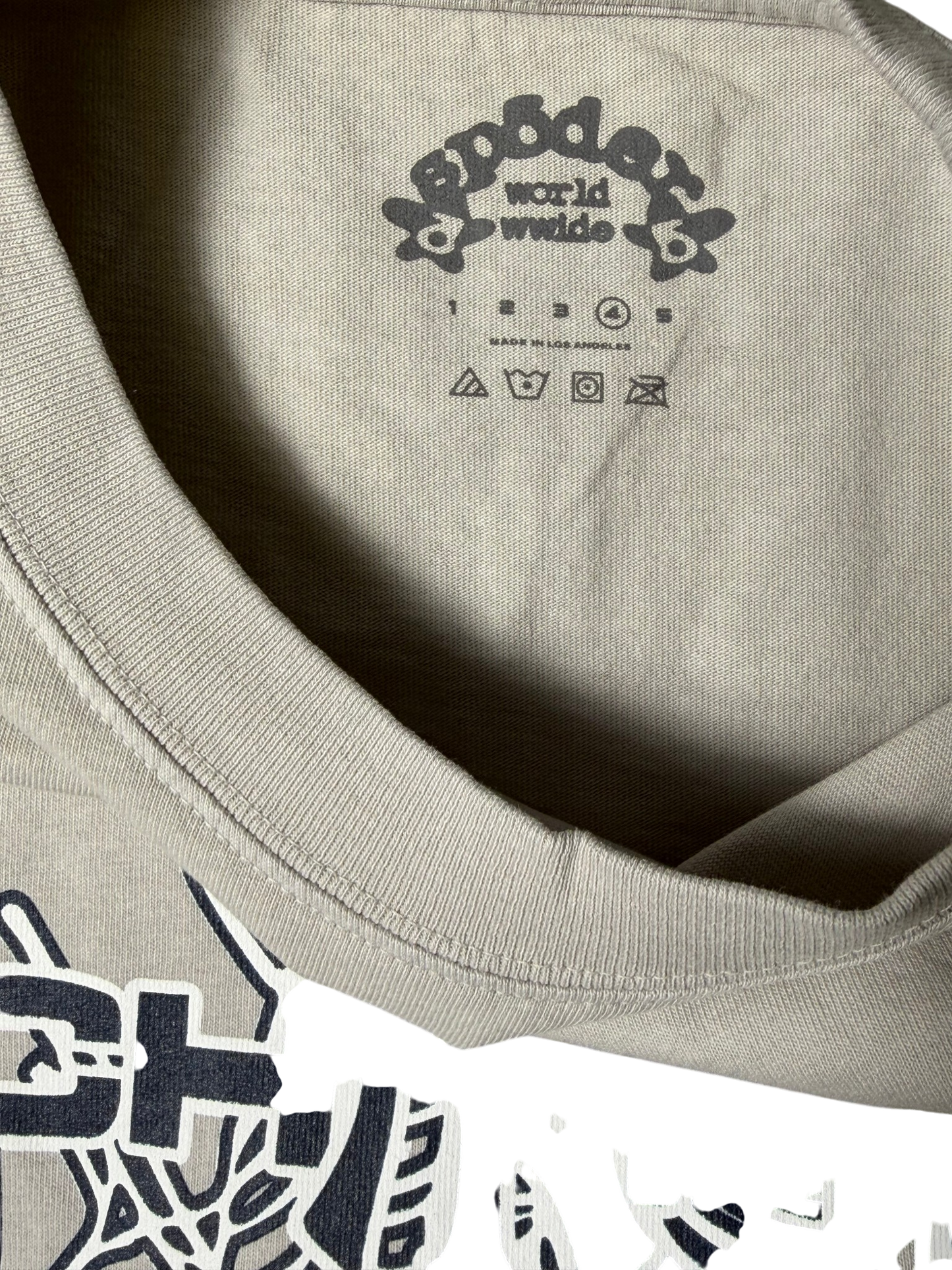 Sp5der Arach NY Phobia Tee Grey