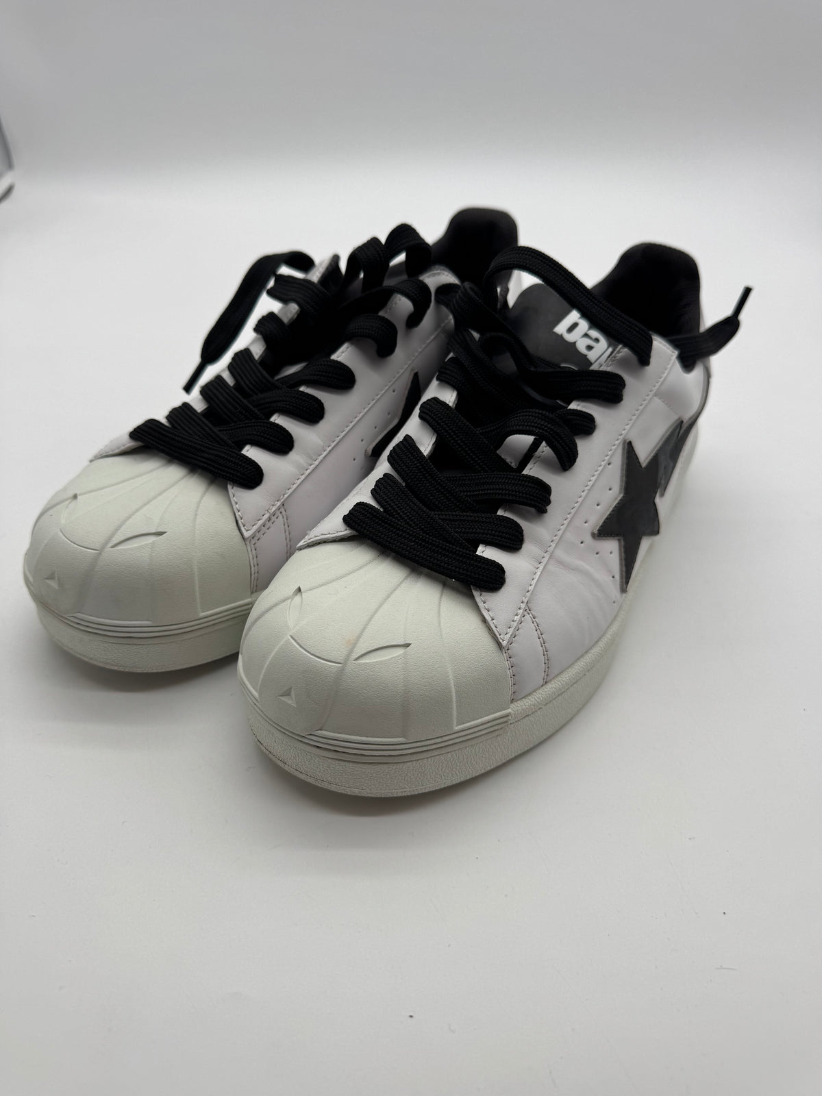 A Bathing Ape Skull Sta White Black